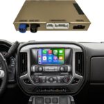 Road Top Wireless CarPlay Android Auto Retrofit Kit for GM HMI 2.0 Cadillac Buick Chevrolet GMC 2014–2020 | CarPlay Interface Decoder Box, Support MirrorLink, Reverse Camera, Navigation