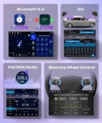 4Core 4G+128G Android 15 Car Stereo Radio for Mitsubishi Lancer 2008-2017, Rimoody Wireless Carplay Andorid auto Mirror Link 10'' INCELL Touchscreen GPS WiFi Bluetooth 5.0 FM/RDS EQ SWC Backup Camera - Image 7