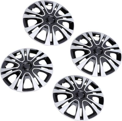Focket Wheel Covers 14 Inch, Universal Fit Set of 4 Hubcaps with Snap Fit Design for Car Truck SUV - Image 3