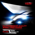 KATANA 9005 Light Bulbs,HB3 Bulb 400% Brightness 6500K White Plug and Play Mini Size Fog Light Bulbs of 2 - Image 9