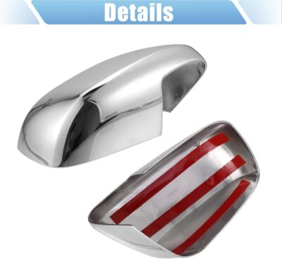 X AUTOHAUX 1 Pair Car Exterior Chrome Plated Full Mirror Cover Covers Cap Overlay for Nissan Frontier for Nissan Pathfinder for Nissan Xterra 2005-2015 - Image 6