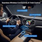 Wireless Apple CarPlay Adapter for Apple iPhone - 5GHz Fast & Stable Connection Wired to Wireless Car Play Dongle, Upgrade Mini Size, No Delay, Plug & Play for iOS 10+ Cars - Image 7