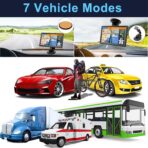 GPS Navigator for Car with Latest 2026 Map Free Update, 7" Car GPS Navigation System for Truck Commercial Drivers, with Voice Turn Guidance, Red Light Speedcam Warning, POI/Zip Search, 7 Vehicles, FM - Image 7