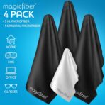 MagicFiber Extra Large Microfiber Cleaning Cloth - Premium Cloth for TV Screens, Windows, Mirrors, Glasses, Lenses, VR, Computers, Monitors, & More - Image 6