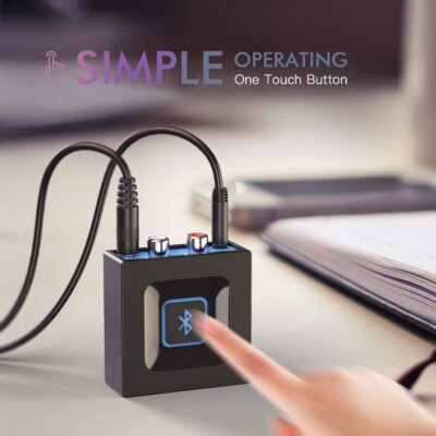 Esinkin Wireless Audio Receiver for Music Streaming Sound System Works with Smart Phones, Tablets and Car, Wireless Adapter for Speakers - Image 2