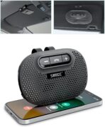 Bluetooth Speaker for Car Hands Free - Bluetooth Speakerphone for Cell Phone Support Siri Google Voice Assistant - Wireless Car Kit with Visor Clip BC966C - Image 6