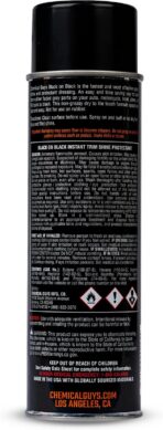 Chemical Guys AIR_SPRAY_1 Black On Black Instant Trim Shine Exterior Spray Dressing & Protectant, (Safe for Cars, Trucks, SUVs, RVs, & More) 11 fl oz - Image 12