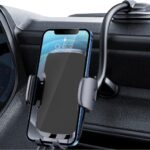 TICILFO Phone Holders for Your Car [Gooseneck Flexible] Phone Stand for Car Dashboard Windshield Automotive Accessories [Strong Suction Cup] Cell Phone Car Mount for All iPhone Android Smartphone