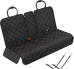 Simple Trending Dog Car Seat Cover, Back Seat Pet Bed Mat Protector Waterproof Bench Car Seat Cover, Nonslip Pet Car Bed Dog Hammock for Car, SUV, Truck