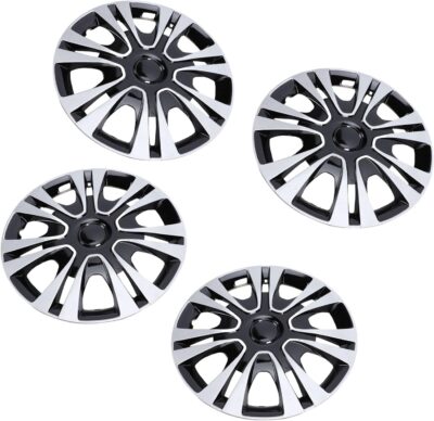 Focket Wheel Covers 14 Inch, Universal Fit Set of 4 Hubcaps with Snap Fit Design for Car Truck SUV - Image 2