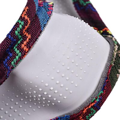 CAR PASS Boho Steering Wheel Cover, Ethnic Flax Cloth Universal Steering Wheel Cover,Anti-Slip Design, Fit 14.5-15 inches for Vehicles,Cars,SUV,Vans - Image 9