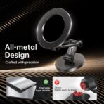 Syncwire Fits MagSafe Car Mount for Car Dash&Tesla Screen[All-Metal] Magnetic Phone Holder, [Flexible Three-axis]360° Rotation Car Mount Strong Magnets Car Phone Holder for iPhone 17 16 15 14 Pro Max - Image 8