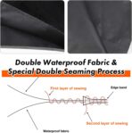 Car Trunk Organizer, Large Capacity Organizers and Storage, Equipped with 7 Durable Pockets, Hanging Trunk Organizer with Hook Side Strips, Sapce-saving Car Accessories Interior - Image 7