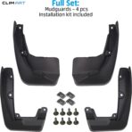 CLIM ART Custom Fit Mud Flaps for Honda CR-V 2017-2022, 4 pcs, Easy to Install, Road and Weather Resistant Thermoplastic, Car Accessories - MF1417021 - Image 6