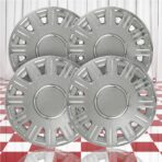 Set of 4 16" Chrome/Silver Hubcaps for Ford Crown Victoria 03-08