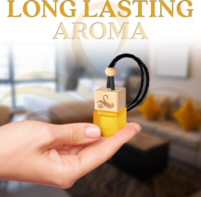 Inspired by One Million Car Air Freshener for Men | Long Lasting Luxury Diffuser | Automotive Scent Perfume | Vent Clip Auto Air Freshener | Odour Eliminator Technology | Masculine Diffuser Scents 8ml - Image 3