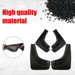 4Pcs Car Mud Flaps Fit for Jeep Compass 2017 2018 2019 2020 2021 2022 2023 2024 2025 Front Rear Splash Guards Fender Waterproof Splashproof Mudguards Body Fittings Sport Utility Auto Accessories. - Image 7