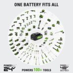 Greenworks 24V (600 PSI) Portable Power Cleaner, 4.0Ah USB Battery and Charger Included - Image 9