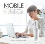 STARUMENT Portable Hand Vacuum Cleaner Handheld Cordless Cleaner for Dust Pet Hair Dirt, Home, Car Interior, Lightweight, Easy to Use, Compact Design Battery Rechargeable with USB-C Cable White - Image 6