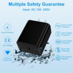 48W Car Charger for Samsung S26 Charger USB C Android Charger Fast Charging for Samsung Galaxy S26 Ultra S25 FE Edge S25+ A17 A16 A36 A26 A56 A32, 20W Wall Charging Block with 6FT USB C to USB C Cable - Image 7