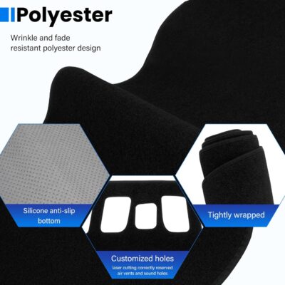 Dash Cover Mat Compatible with Chevy Equinox 2018-2024 (Without HUD) Car Interior Dashboard Cover Mat Nonslip Dashmat Sunshade Glare UV Rays Protector Accessories Custom Fit - Image 6