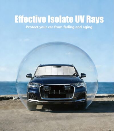 Windshield Sun Shade for Toyota RAV4 2019-2025, Custom-fit Windshield Cover, Keep Vehicle Cool, Protect Dashboard, Foldable Car Window Shades – Toyota RAV4 Accessories - Image 6