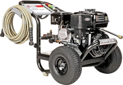 SIMPSON Cleaning PS3228 PowerShot 3300 PSI Gas Pressure Washer, 2.5 GPM, Honda GX200 Engine, Includes Spray Gun and Extension Wand, 5 QC Nozzle Tips, 5/16-inch x 25-foot MorFlex Hose, 49-State - Image 9