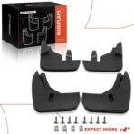 A-Premium Mud Flaps Compatible with Chevrolet Tahoe, Suburban & GMC Yukon, Yukon XL, 2021 2022 2023, No Drilling Required Mud Guards with Hardware Accessories, Set of 4 Front and Rear - Image 8