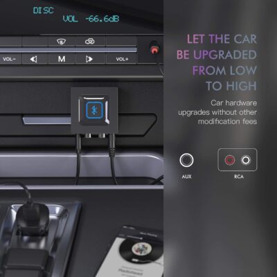 Esinkin Wireless Audio Receiver for Music Streaming Sound System Works with Smart Phones, Tablets and Car, Wireless Adapter for Speakers - Image 6