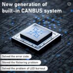 HIKARI WINGS 2026 Future 80000LM 9005 HB3 LED Bulbs, 65W Titanova Chips, High Lumens LED DRL Kit, 6000K Cool White, IP68 Waterproof, Halogen Upgrade Replacement, 9145 9140 Foglight - Image 6