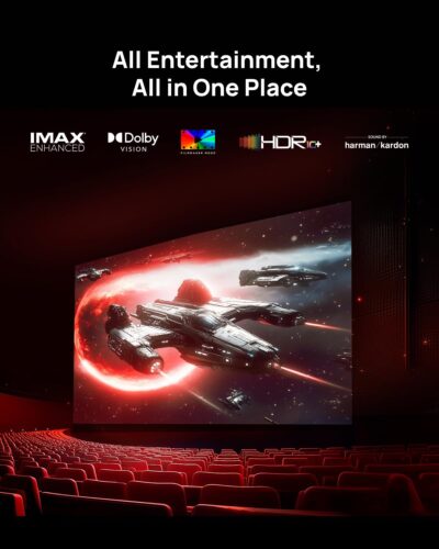 XGIMI Horizon 20 Max 4K Projector Triple Laser Home Theater, 2025 New, 5700 ISO Lumens, Google TV with Licensed Netflix, Optical Zoom Lens Shift, IMAX Enhanced, Dolby Vision, 20000:1 Contrast - Image 3