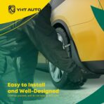 YHTAUTO Mud Flaps Splash Guards Fits Ford Escape 2013-2019 Sport Utility (Without Running Board), Mudguards Mudflaps Accessories for Cars Wheel Protector with Hardware Kit, Front & Rear 4Pcs Set - Image 4