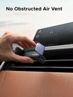 UGREEN Car Vent Phone Mount Air Vent Clip Phone Holder Car Mount Mini Size Compatible with iPhone 17 16 15 14 13 12 Pro Max Mini Plus, iPhone 11 SE XS XR 8 7 6 6S Smartphone - Image 6