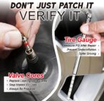 DIYSELF Tire Patch Kit, 45 Pack Flat Tire Repair Kit with Plugs, Tire Plug Kit for Car, Motorcycle, Truck, Trailer, RV, SUV - Image 8