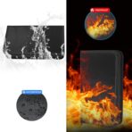 Portable Key Organizer Case 24 Hooks Waterproof & Fireproof, Key Binder Storage Box Bag for Estate Sales, Hotel Executives, Landlord, Car Rental (Black, 24) - Image 5