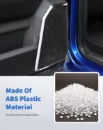 Interior Door Speaker Cover Trim Frame for Dodge Ram 1500 2010-2017 Car Interior Accessories, Chrome - Image 2