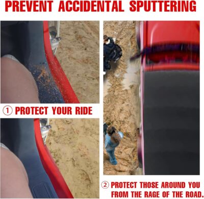 Mabett Mud Flaps for Ford Bronco Accessories 2026,2021-2025 2/4-Door No Punching Required Front and Rear 4PCS - Image 6