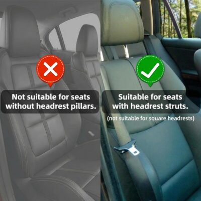 Backseat Car Organizer, 4-in-1 Car Organizer Back Seat with Cup Holder & Tissue Box, Multi-Pocket Car Back Seat Organizer for Phone, Drinks, Travel & Daily Use (Black) - Image 4