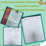 Levvohd Sunflower Car Accessories Dashboard Decorations, Crochet Smiley Shaking Sun Flowers Bobblehead Cars Decor for Women, for Cute Girl Interior Desk Ornaments Gifts (H 5.2 in) - Image 3