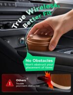 Wireless Carplay & Android Auto Adapter, Metal Design Mini & Stable 2-in-1 Dongle, Convert Vehicle's Wired CarPlay/Android Auto to Wireless, for iOS 10+/Android 11+ & Cars from 2016 - Image 7