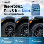 Nanoskin WET LOOK All Season Dressing 1 Gallon - Exterior Rubber & Plastic Solvent Based Dressing for Car Detailing | Produces a Deep, Rich, Long lasting shine | Safe For Cars Trucks, Motorcycles, RVs - Image 4