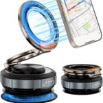 Magnetic Car Phone Holder for Mag-Safe [108+LBS Suction & 3200gf Magnetic] 360° Adjustable Ultra Suction Cup Phone Holders for Your Car/Gym/Mirror, Car Mount for iPhone & Android