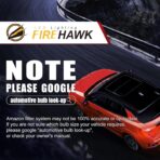 Firehawk 9005/HB3 and H11/H8/H9/H16 LED Bulbs Combo Kit 100,000LM, 2026 New Japanese Chips 6000K Cool White IP68 Fog Light, Pack of 4 - Image 7