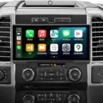 10.33" Android 13 Car Stereo for Ford F150 F250 F350 F450 (2015-2020) - 4G+64G, Wireless CarPlay Android Auto with 1600x720 QLED, BT 5.4, 5G WiFi, Plug & Play Radio (Fits 8" OEM Screen)