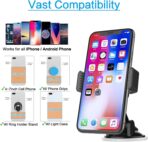 APPS2Car Suction Cup Phone Holder for Car with Adjustable Arm, Low Profile Dashboard Phone Mount Compact Windshield Window Dash Mobile Stand Compatible w/All iPhone and Android Cell Phones - Image 7