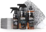 Cerakote Foundation Bundle - Exterior Wash & Ceramic Protection Kit with Microfiber Towels - At-Home Car Wash and Detailing Set - Easy Ceramic Protection for Vehicle Interior and Tires