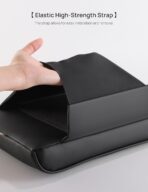 TPARTS Leather Armrest Support Cushion for All Tesla Model 3/Y/X/S Tesla Armrest Decor Interior Accessories Memory Foam Console Pillow Elbow Rest Cover Pad (Black) - Image 5