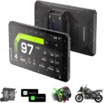 R7M 7" Wireless Motorcycle CarPlay & Android Auto for BMW Motorcycles - Native Wonder Wheel & Action Camera Control (GoPro/Insta360)| TPMS/RPM| OTA Updates|1200-Nit IP69K GPS | Nav Prep 5/6