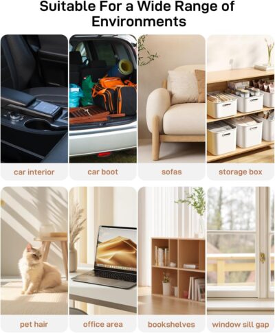 Handheld Vacuum Cordless, Car Vacuum Portable with 20000Pa Ultra-Strong Suction, Multi-Function Hand Vacuum Rechargeable for Cars, Home, Pet Hair & Outdoor Use - Image 6