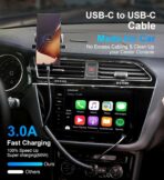 USB C to C Cable 3ft 2Pack Coiled USB C Charger Cable for Car Type C Fast Charging Cable for iPhone 17/16/15/Plus/Pro/Pro Max/Samsung Galaxy S23 - Image 3